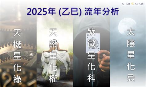 2025 五行|2025年，乙巳年，紫微斗數流年運勢分析，詳細介。